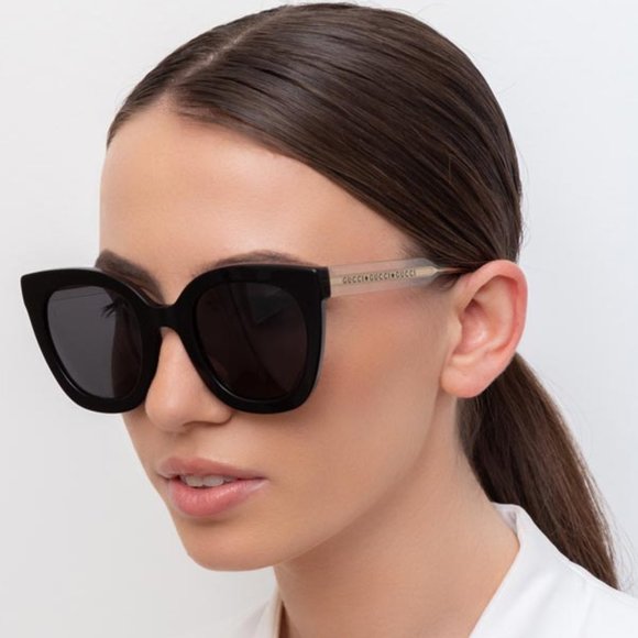 Gucci | Accessories | Nwt Gucci Gg564sn 00 Cat Eye Crystal  display picture 3
